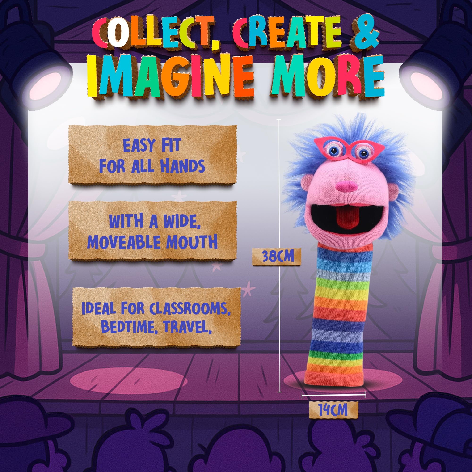 Amazon.co.jp: Knitted Puppets: Gloria : おもちゃ